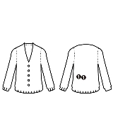 ZUCCa（ズッカ）カーディガン 紺 サイズ:M レディース/2200621607079