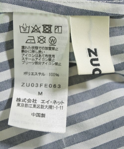 ZUCCa（ズッカ）カジュアルシャツ 紺 サイズ:M レディース/2200621922035