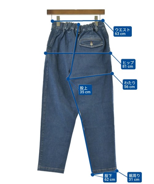 ZUCCa（ズッカ）デニムパンツ 青 サイズ:M レディース/2200625030026