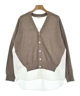 ZUCCa（ズッカ）カーディガン 茶 サイズ:M レディース/2200627063015