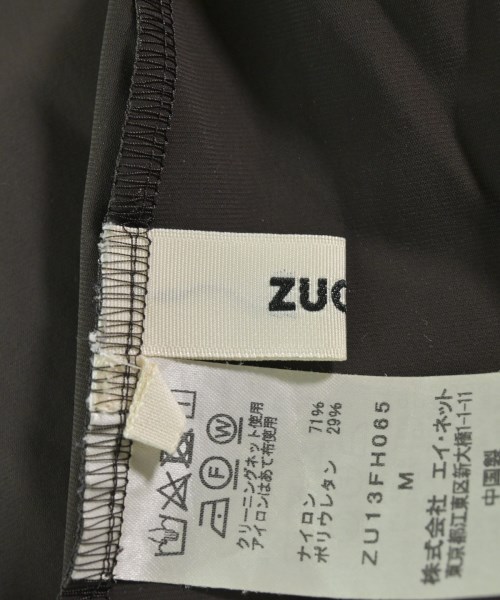 ZUCCa（ズッカ）ワンピース 茶 サイズ:M レディース/2200627499036