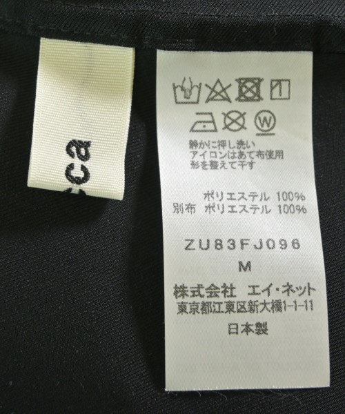 ZUCCa（ズッカ）ブラウス 黒 サイズ:M レディース/2200629637023