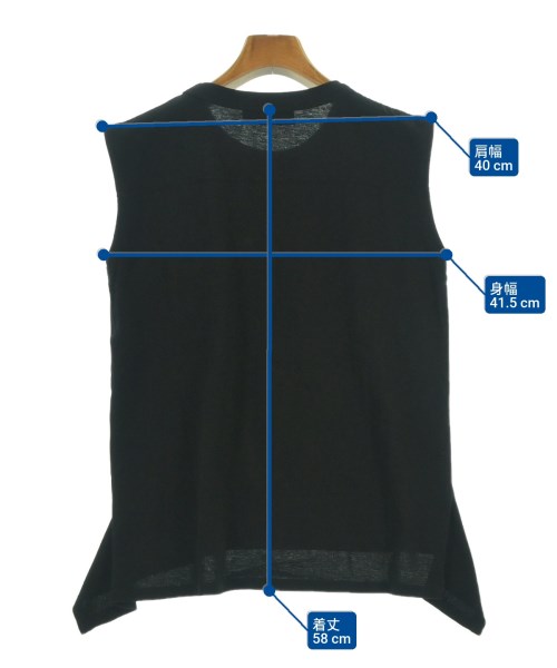 ZUCCa（ズッカ）タンクトップ 黒 サイズ:M レディース/2200616445051