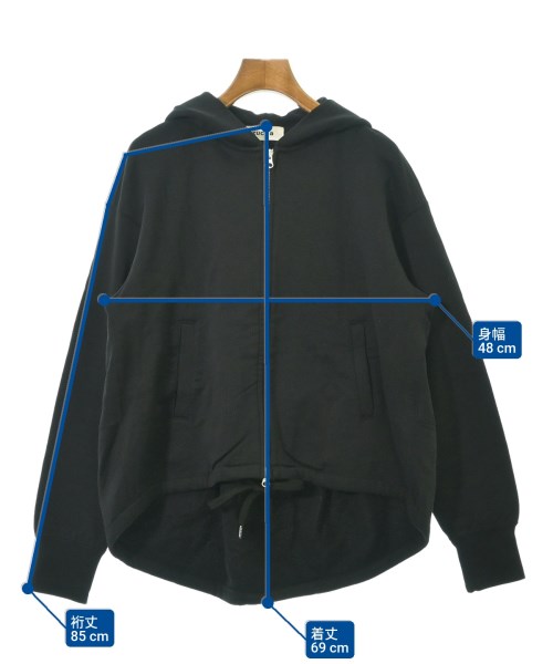ZUCCa（ズッカ）パーカー 黒 サイズ:M レディース/2200629872042
