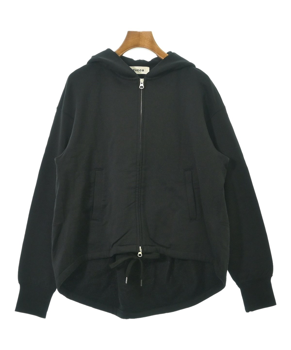 ZUCCa（ズッカ）パーカー 黒 サイズ:M レディース/2200629872042