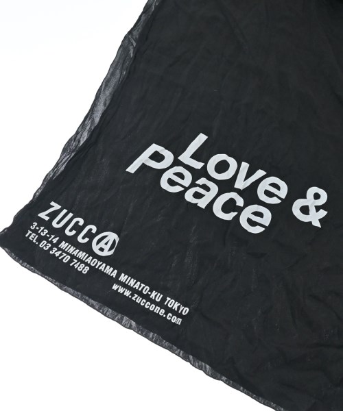 ZUCCa（ズッカ）ストール 黒 サイズ:- メンズ/2200619081171