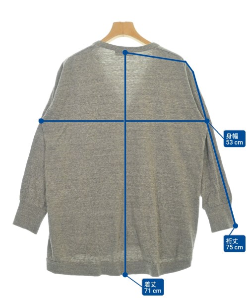 ZUCCa（ズッカ）カーディガン グレー サイズ:M レディース/2200632862030