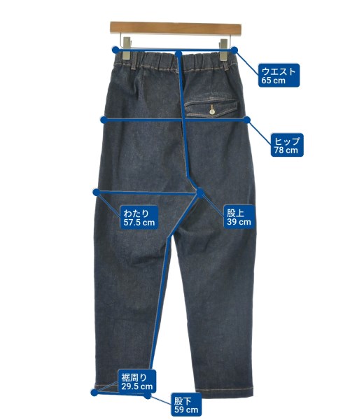 ZUCCa（ズッカ）デニムパンツ 紺 サイズ:M レディース/2200618251018