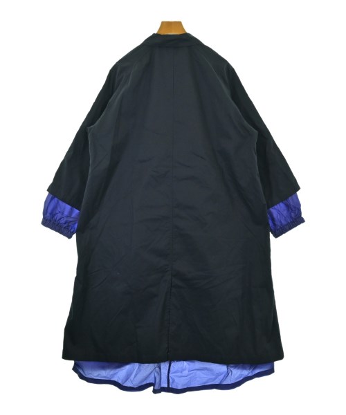 ZUCCa（ズッカ）ステンカラーコート 紺 サイズ:M レディース/2200610095030