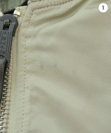 ZUCCa（ズッカ）ミリタリーブルゾン グレー サイズ:S レディース/2200614606010