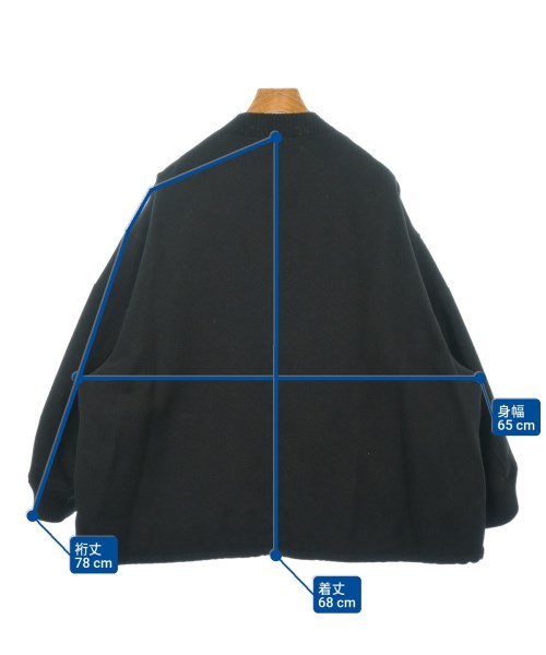 ZUCCa（ズッカ）ブルゾン 黒 サイズ:M レディース/2200614606027