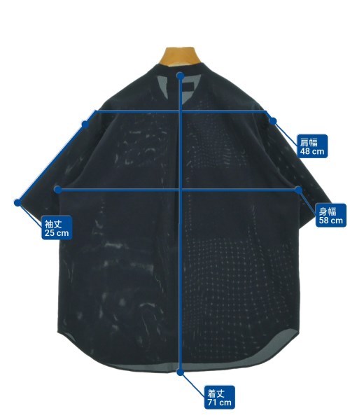 ZUCCa（ズッカ）カジュアルシャツ 紺 サイズ:XS レディース/2200614606225