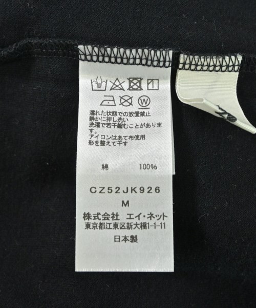ZUCCa（ズッカ）Tシャツ・カットソー 黒 サイズ:M メンズ/2200603408267