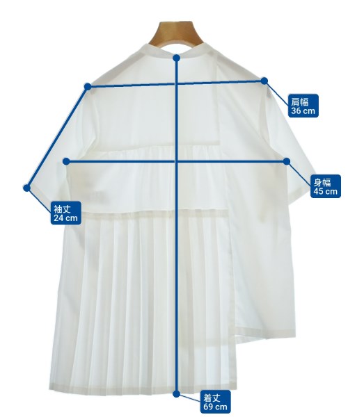 ZUCCa（ズッカ）ブラウス 白 サイズ:M レディース/2200675129084