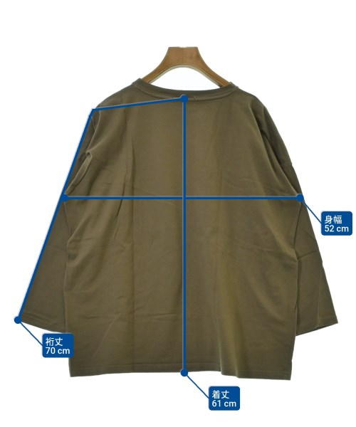 ZUCCa（ズッカ）Tシャツ・カットソー カーキ サイズ:M レディース/2200675129138