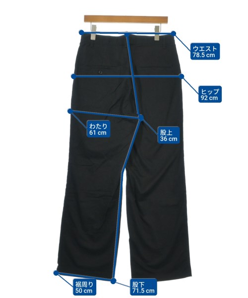 ZUCCa（ズッカ）チノパン 黒 サイズ:L レディース/2200678579145