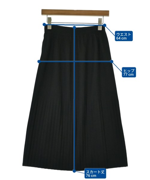 ZUCCa（ズッカ）ロング・マキシ丈スカート 黒 サイズ:M レディース/2200679112044