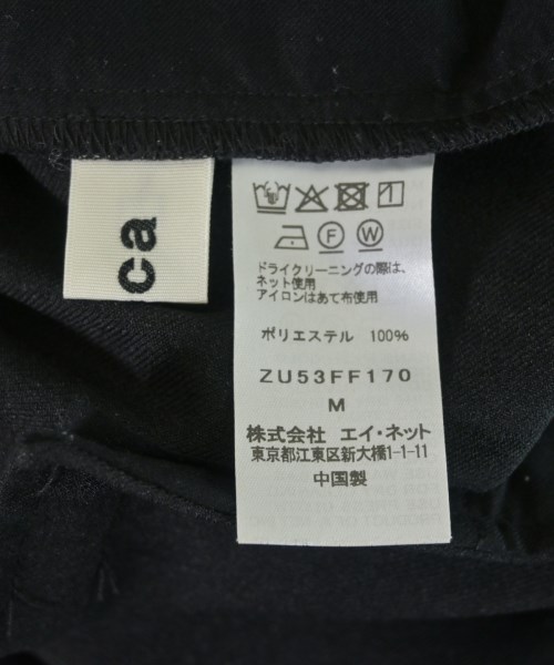 ZUCCa（ズッカ）その他 黒 サイズ:M レディース/2200674959026