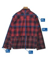 ZUCCa（ズッカ）カジュアルシャツ 赤 サイズ:M レディース/2200680000095