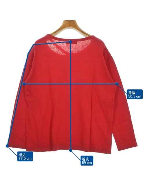 ZUCCa（ズッカ）Tシャツ・カットソー 赤 サイズ:M レディース/2200680000118