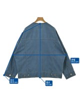 ZUCCa（ズッカ）デニムジャケット 青 サイズ:M レディース/2200680783011