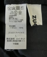 ZUCCa（ズッカ）クロップドパンツ 黒 サイズ:L レディース/2200694074013