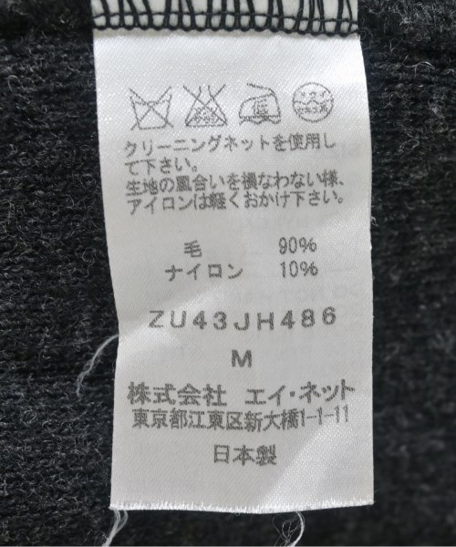 ZUCCa（ズッカ）ワンピース 黒 サイズ:M レディース/2200685608067