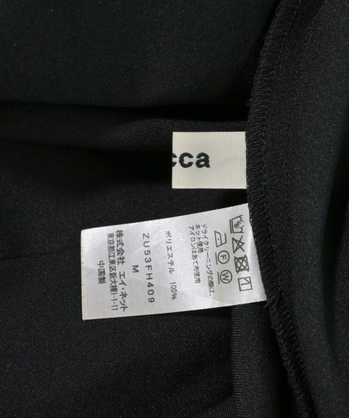 ZUCCa（ズッカ）ワンピース 黒 サイズ:M レディース/2200685608074