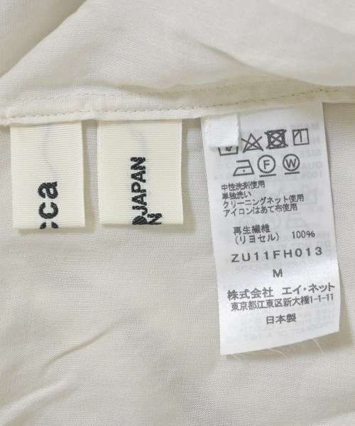 ZUCCa（ズッカ）シャツワンピース 白 サイズ:M レディース/2200698794054