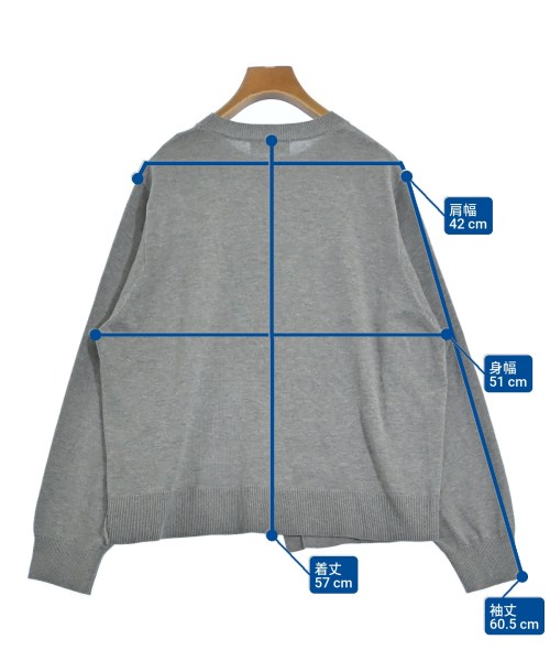 ZUCCa（ズッカ）カーディガン グレー サイズ:M レディース/2200659296016