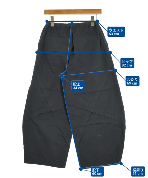 ZUCCa（ズッカ）チノパン 黒 サイズ:S レディース/2200659296047