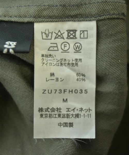 ZUCCa（ズッカ）シャツワンピース グレー サイズ:M レディース/2200707722160