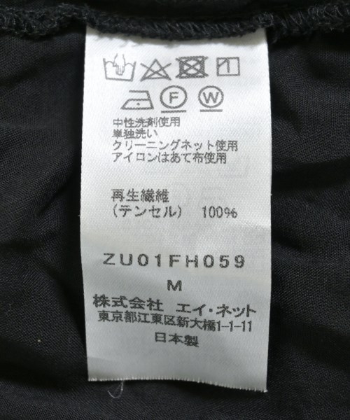 ZUCCa（ズッカ）ワンピース 黒 サイズ:M レディース/2200710105066