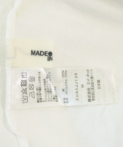 ZUCCa（ズッカ）Tシャツ・カットソー 白 サイズ:M レディース/2200716474029