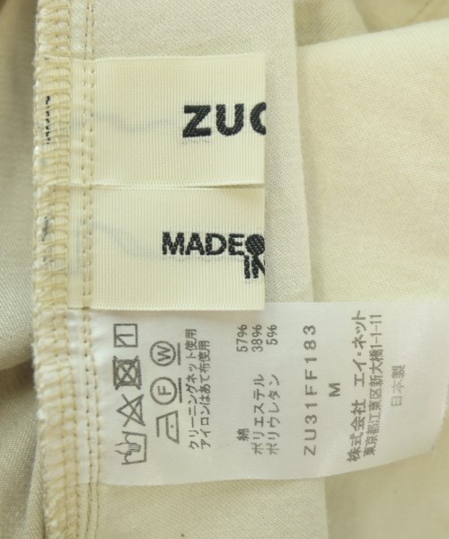 ZUCCa（ズッカ）その他 ベージュ サイズ:M レディース/2200716105022
