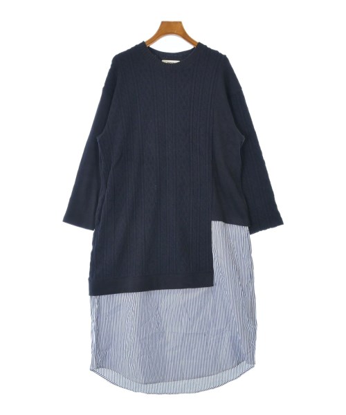 ZUCCa(ズッカ)ワンピース 紺 サイズ:M/2200646625034