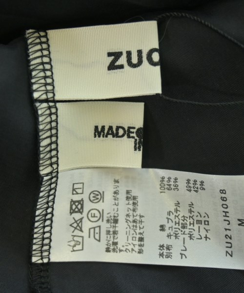 ZUCCa（ズッカ）ワンピース 黒 サイズ:M レディース/2200636461130