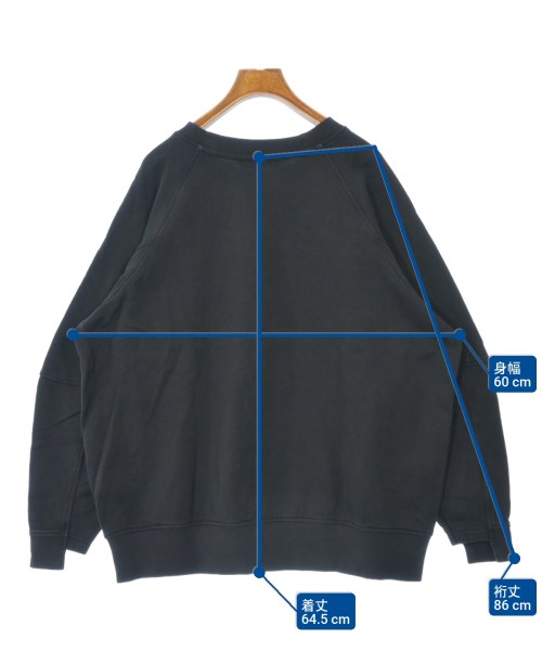 ZUCCa（ズッカ）スウェット 黒 サイズ:M レディース/2200648100041