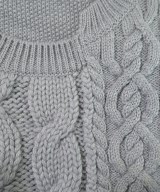 ZUCCa（ズッカ）ニット・セーター グレー サイズ:M レディース/2200640342050