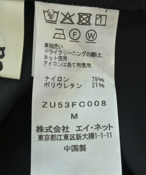 ZUCCa（ズッカ）カジュアルシャツ 黒 サイズ:M レディース/2200640342067