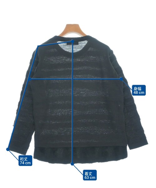 ZUCCa（ズッカ）ニット・セーター 黒 サイズ:M レディース/2200649030095