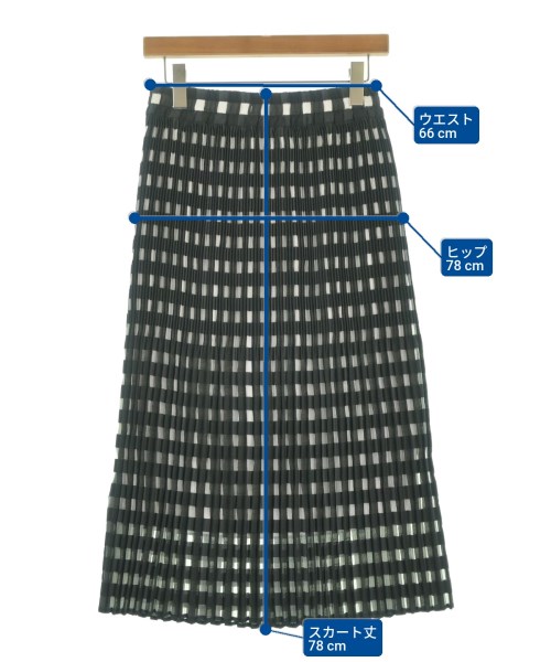 ZUCCa（ズッカ）ロング・マキシ丈スカート 黒 サイズ:M レディース/2200628614032