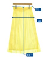 ZUCCa（ズッカ）ロング・マキシ丈スカート 黄 サイズ:M レディース/2200643770010