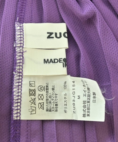 ZUCCa（ズッカ）ロング・マキシ丈スカート 紫 サイズ:M レディース/2200643770058