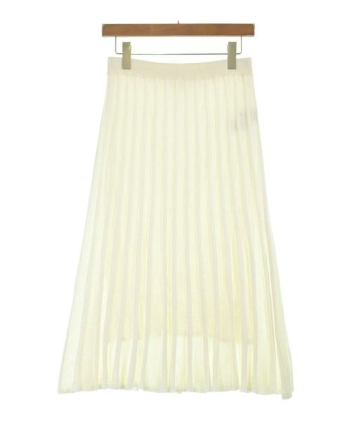 ZUCCa(ズッカ)ロング・マキシ丈スカート 白 サイズ:M/2200643770065