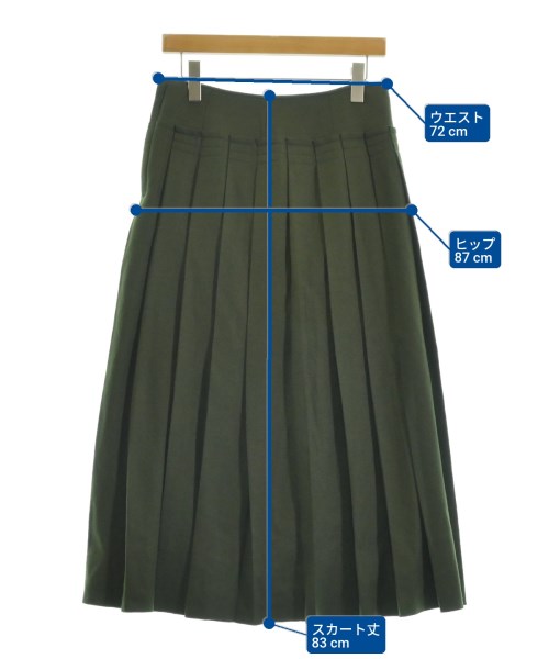 ZUCCa（ズッカ）ロング・マキシ丈スカート カーキ サイズ:-(L位) レディース/2200643770072