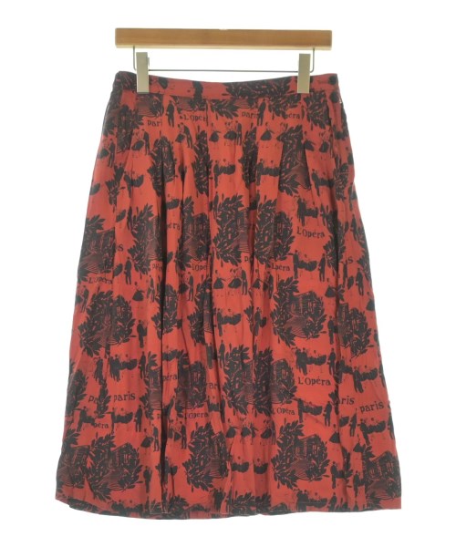 ZUCCa(ズッカ)ロング・マキシ丈スカート 赤 サイズ:M/2200643770089