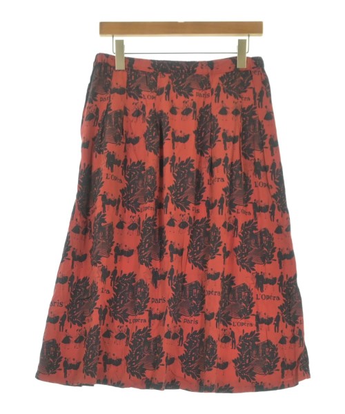 ZUCCa（ズッカ）ロング・マキシ丈スカート 赤 サイズ:M レディース/2200643770089