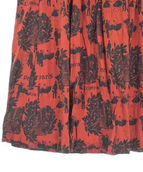 ZUCCa（ズッカ）ロング・マキシ丈スカート 赤 サイズ:M レディース/2200643770089