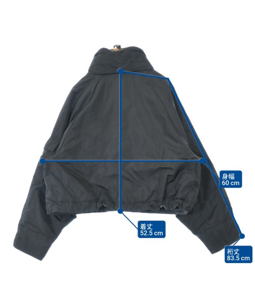 ZUCCa（ズッカ）ブルゾン 黒 サイズ:M レディース/2200640153021